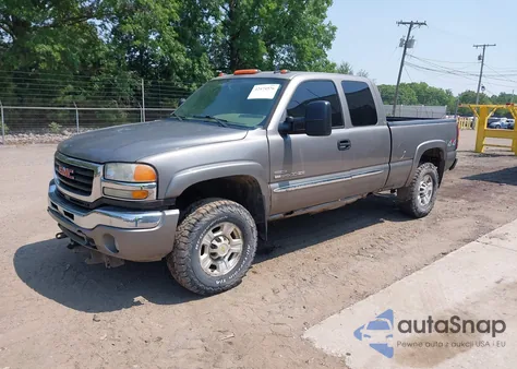 2007 GMC Sierra 2500Hd Classic Slt из США, поврежденный, VIN 1GTHK29D77E161912